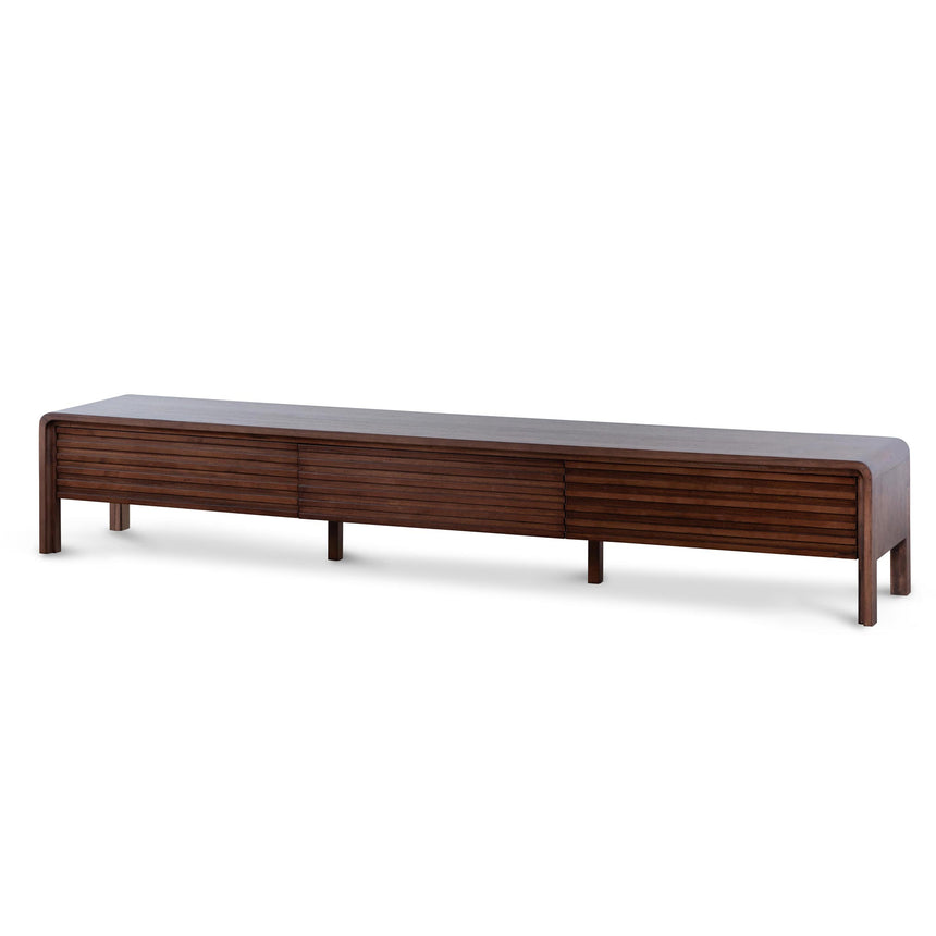 2.2m TV Entertainment Unit | Walnut | Myka Home