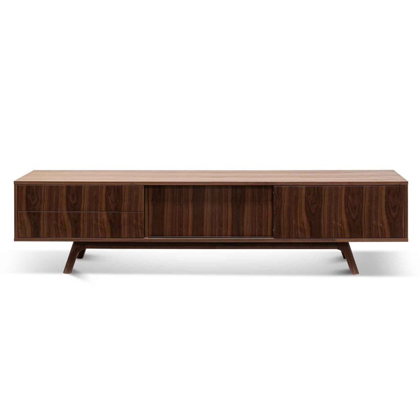 2.1m TV Entertainment Unit | Walnut | Myka Home - View 2