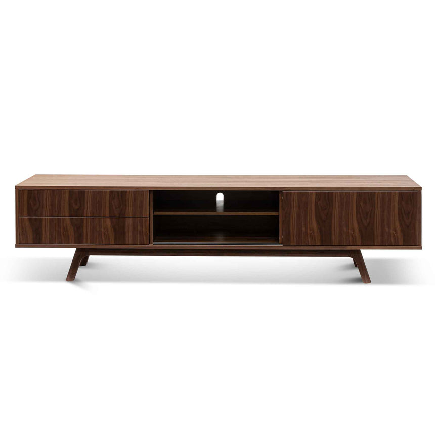 2.1m TV Entertainment Unit | Walnut | Myka Home - View 3