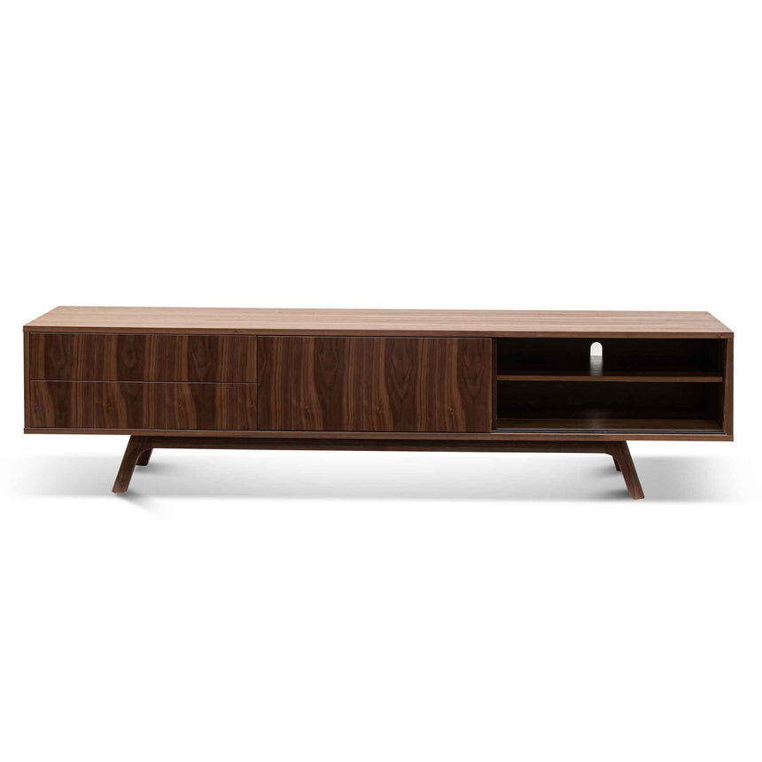 2.1m TV Entertainment Unit | Walnut | Myka Home - View 4