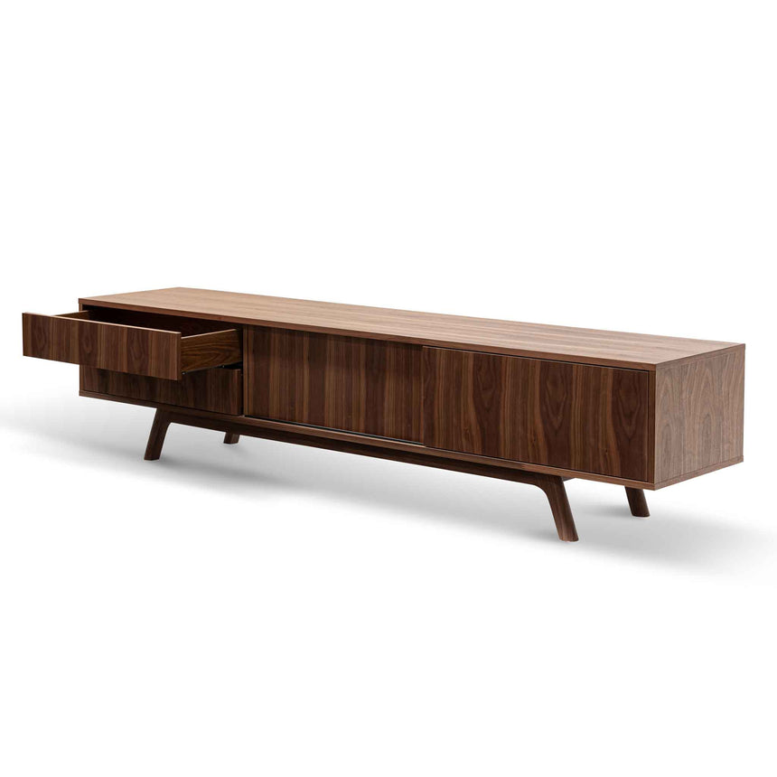 2.1m TV Entertainment Unit | Walnut | Myka Home - View 6