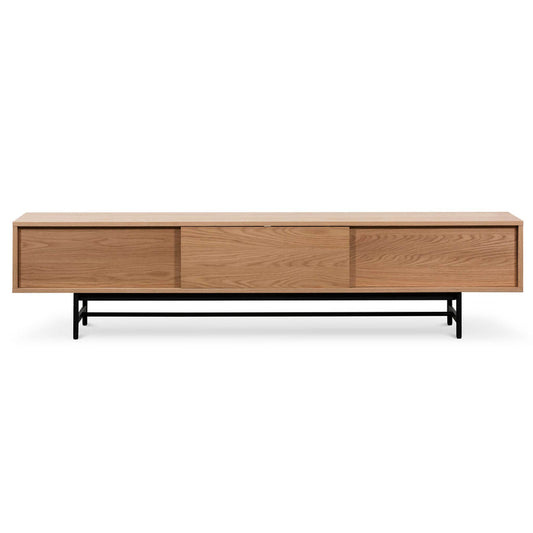 CTV6633-KD 2.1m Wooden aEntertainment TV Unit - Natural