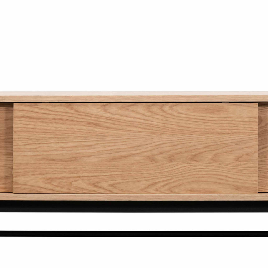 2.1m Wooden aEntertainment TV Unit | Natural | Myka Home - View 6