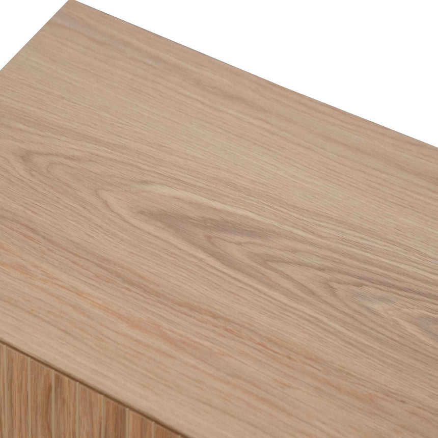 2.3m Wooden Entertainment TV Unit | Natural | Myka Home - View 6