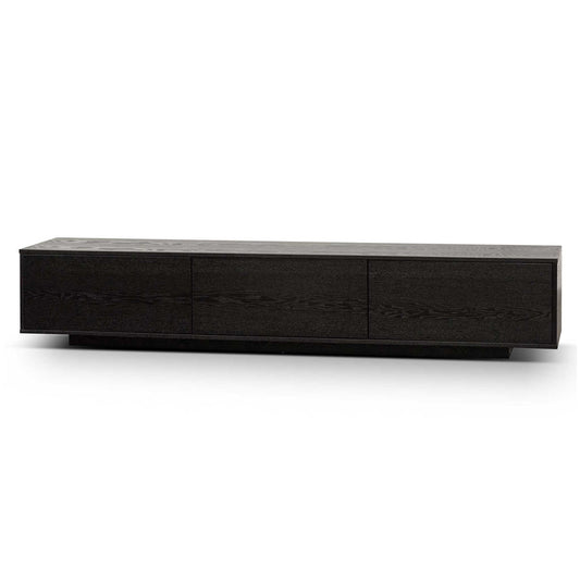 Ex Display - CTV6753-BB 2.3m Wooden Entertainment Unit - Full Black