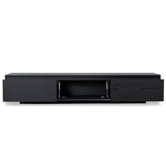 Ctv6753-Bb-V2 2.3M Wooden Entertainment Unit | Full Black | Myka Home
