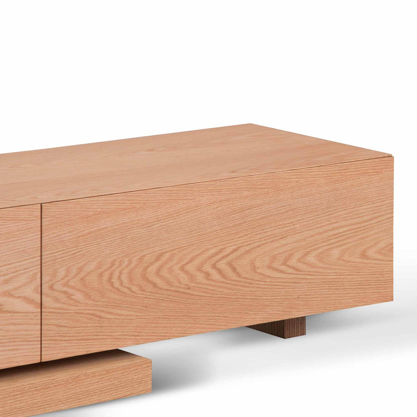 Extendable TV Entertainment Unit | Natural | Myka Home - View 10
