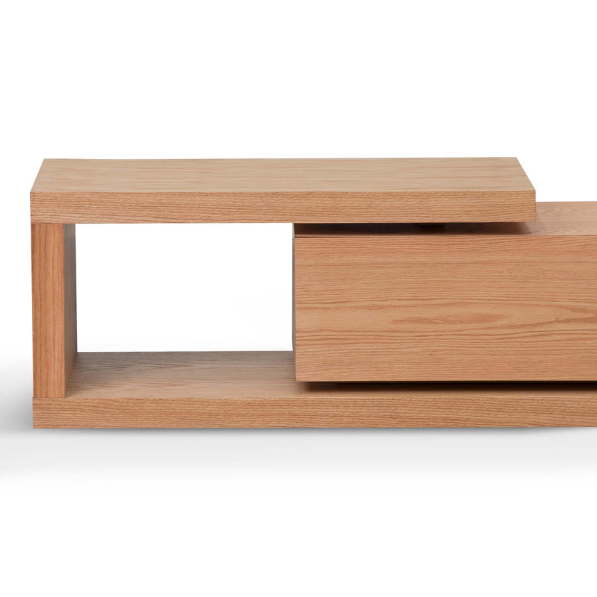 Extendable TV Entertainment Unit | Natural | Myka Home - View 6