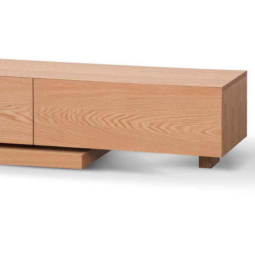 Extendable TV Entertainment Unit | Natural | Myka Home - View 11