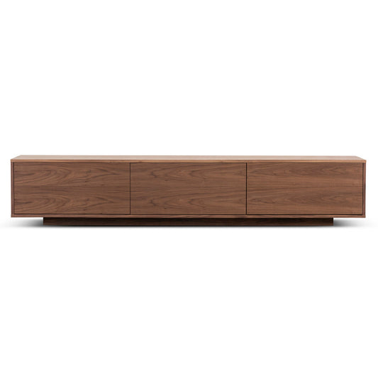 Ex Display - CTV8232-BB 2.3m Wooden TV Entertainment Unit - Walnut