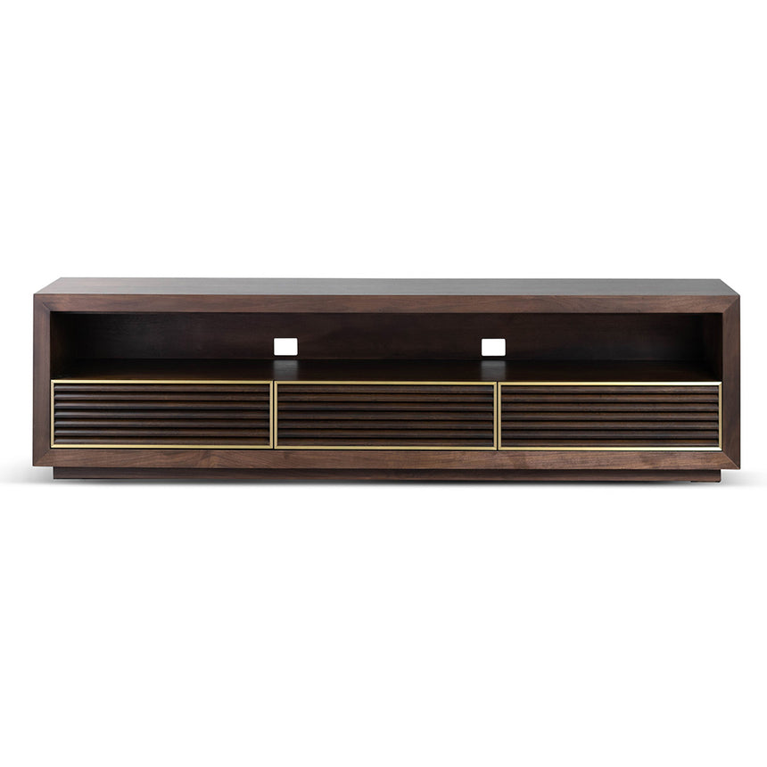Ex Display - CTV8272-VA 2m TV Entertainment Unit - Walnut - View 2