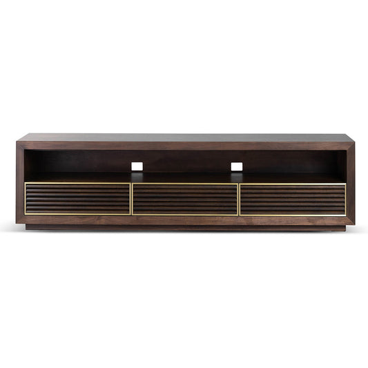 Ex Display - CTV8272-VA 2m TV Entertainment Unit - Walnut