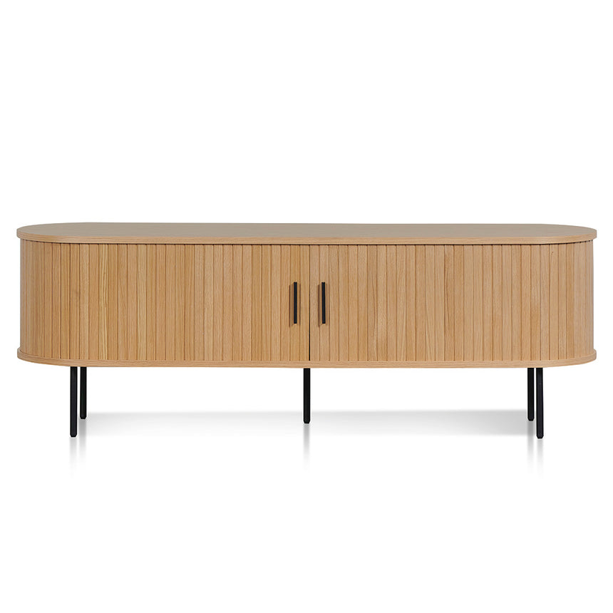 1.6m TV Entertainment Unit | Natural | Myka Home - View 2