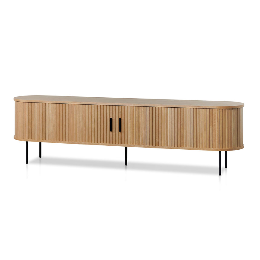 2m TV Entertainment Unit | Natural | Myka Home