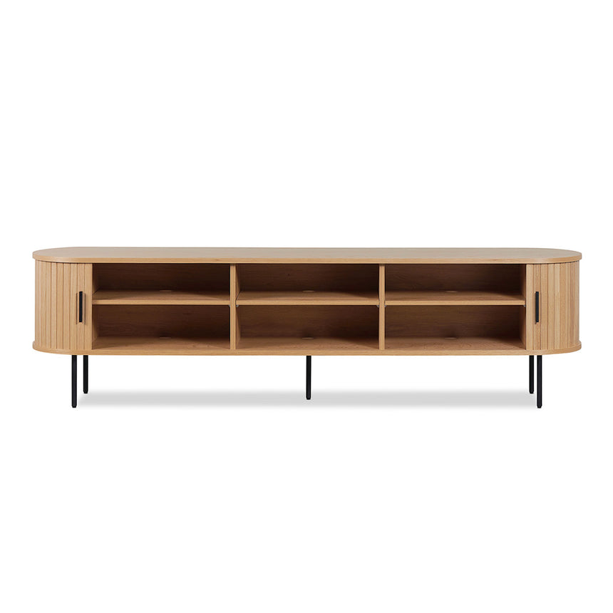 2m TV Entertainment Unit | Natural | Myka Home - View 3