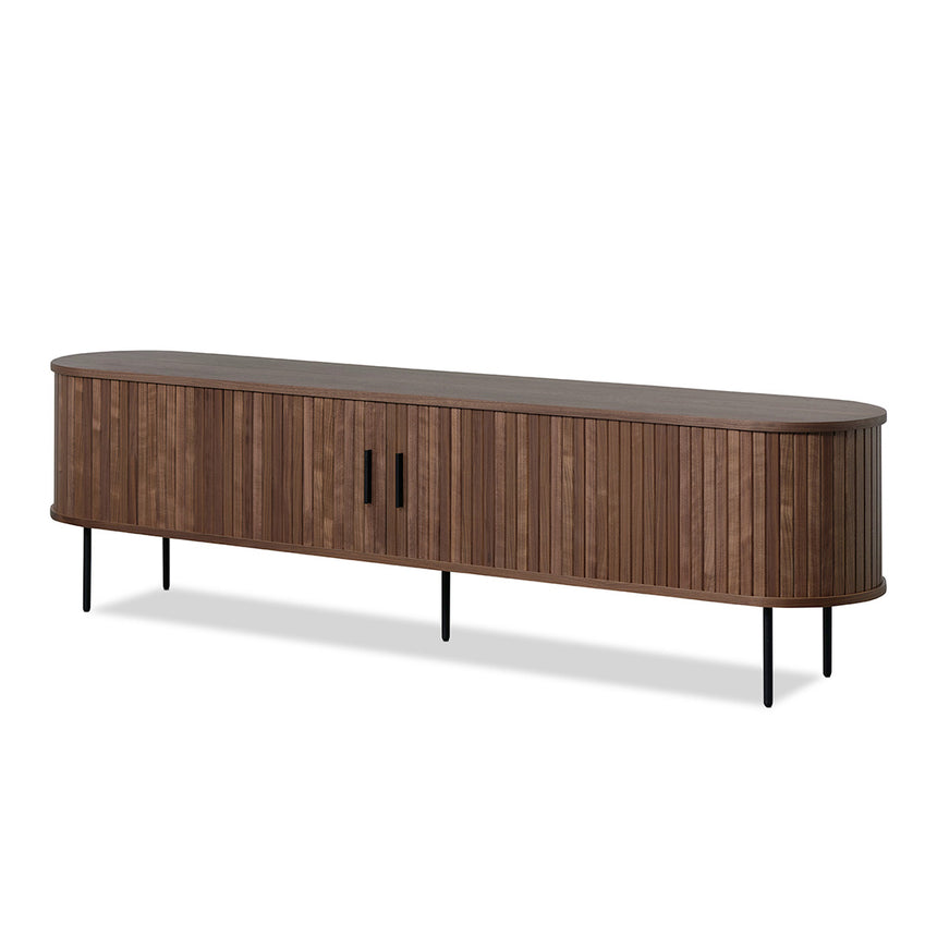 2m TV Entertainment Unit | Walnut | Myka Home
