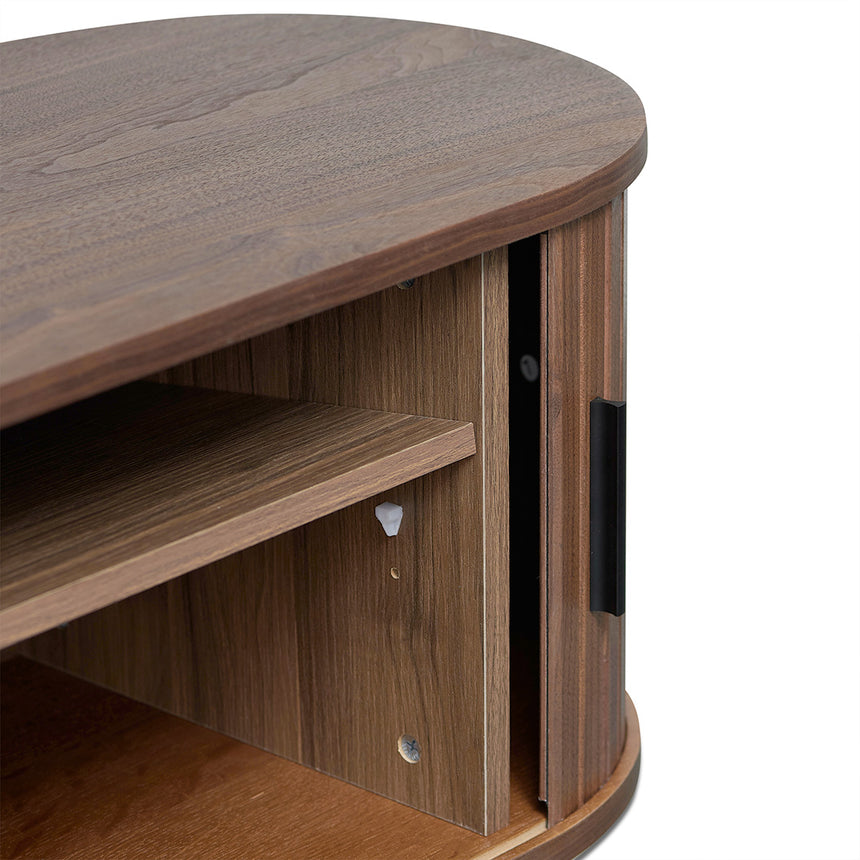 2m TV Entertainment Unit | Walnut | Myka Home - View 5