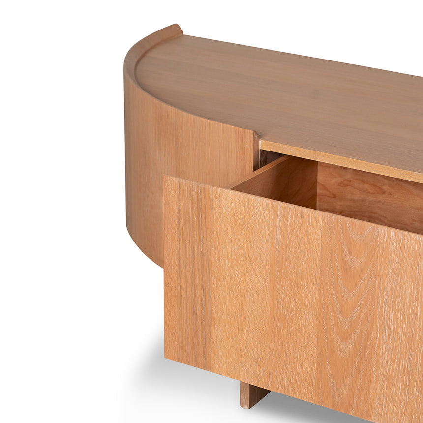 2m TV Entertainment Unit | Dusty Oak | Myka Home - View 9