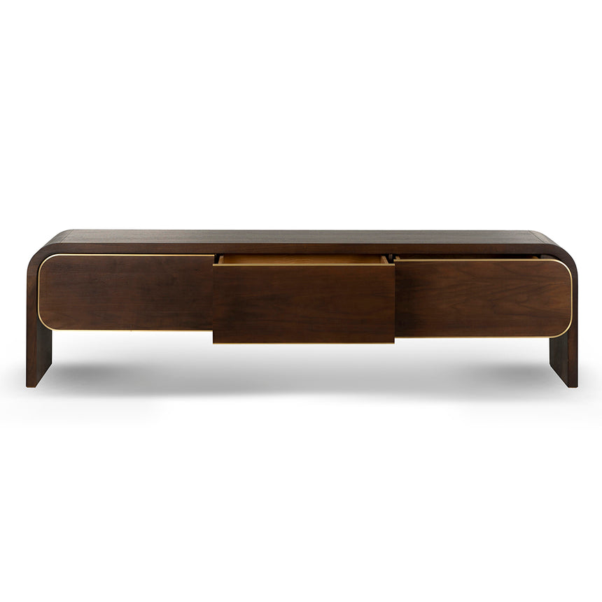 2m TV Entertainment Unit | Walnut | Myka Home - View 5