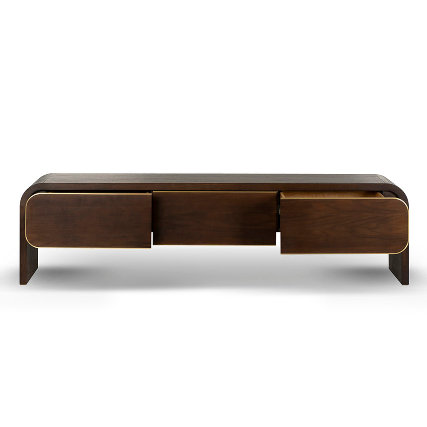 2m TV Entertainment Unit | Walnut | Myka Home - View 6