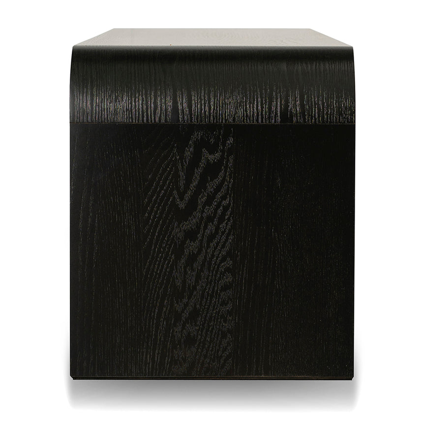 2m TV Entertainment Unit | Textured Espresso Black | Myka Home - View 7