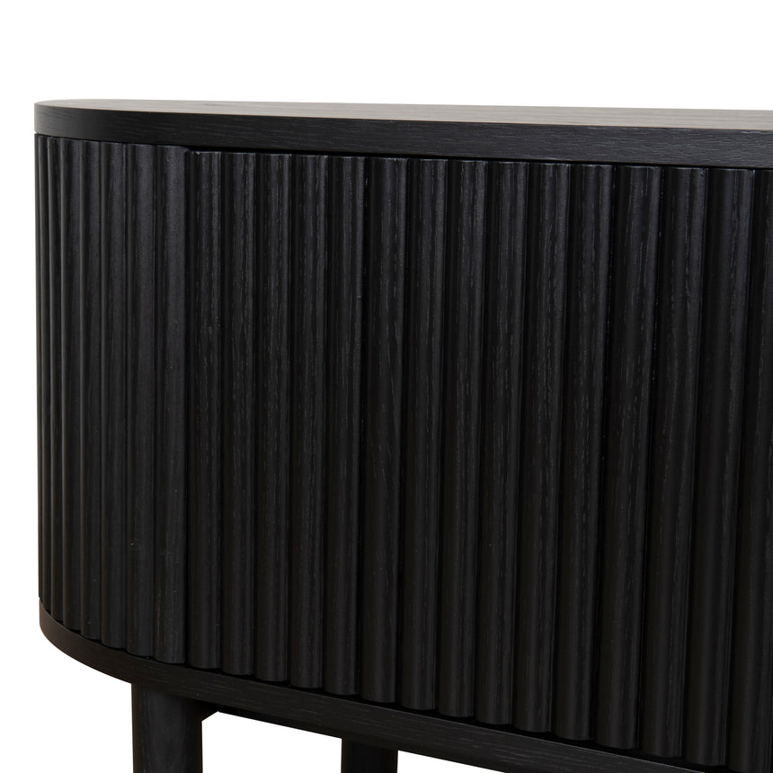 1.6m TV Entertainment Unit | Full Black | Myka Home - View 7