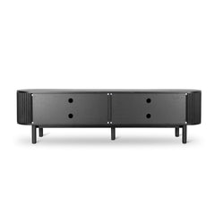 CTV8618-KD 2m TV Entertainment Unit - Full Black