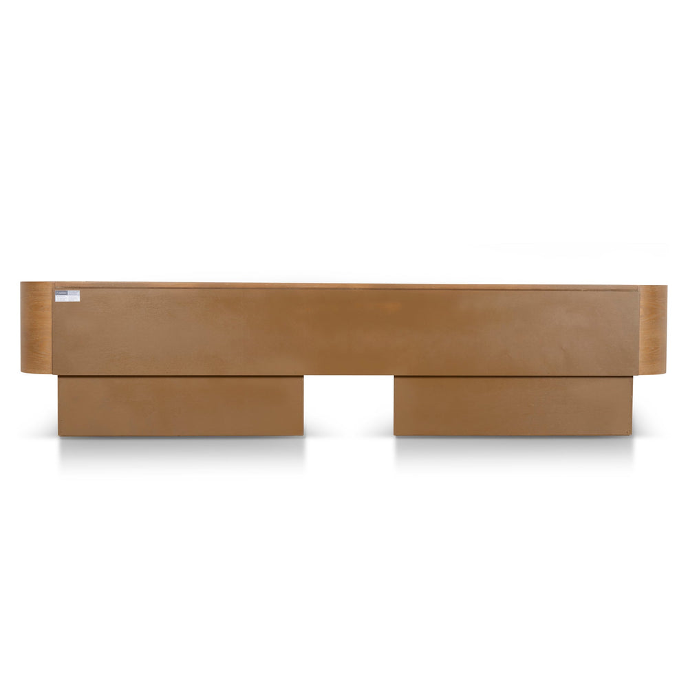 2.2m TV Entertainment Unit | Dusty Oak | Myka Home - View 10