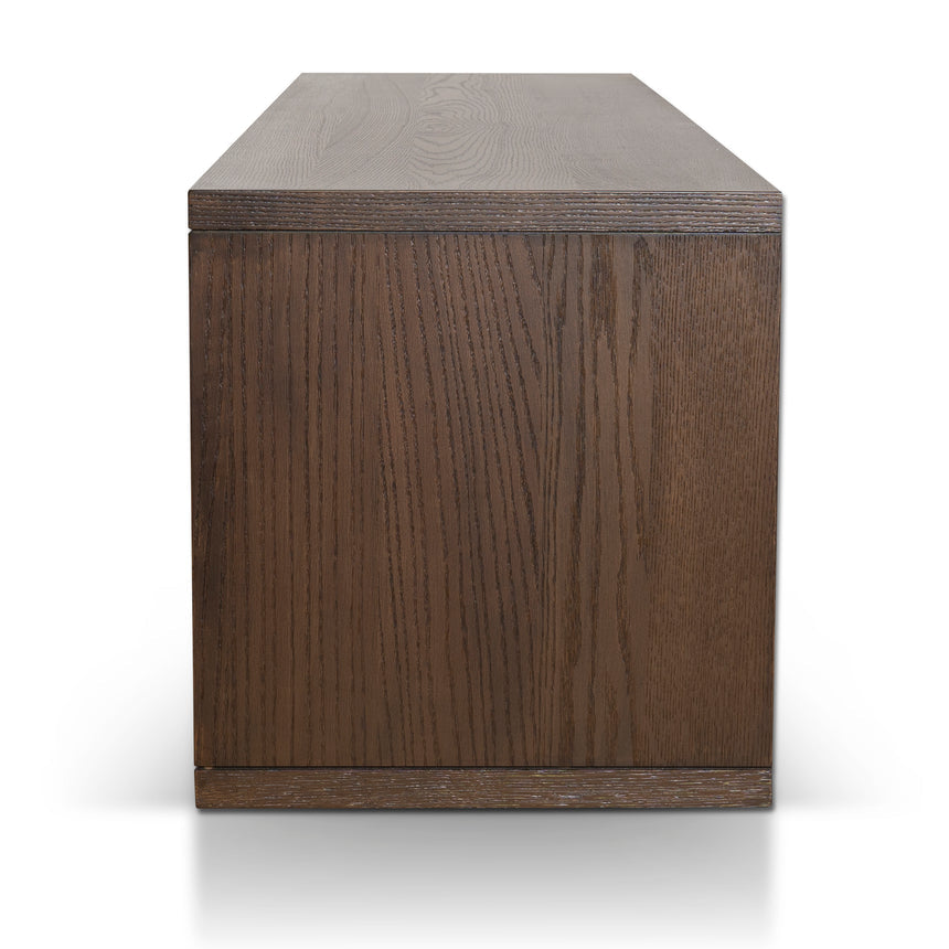 2m TV Entertainment Unit | Caramel Oak | Myka Home - View 2