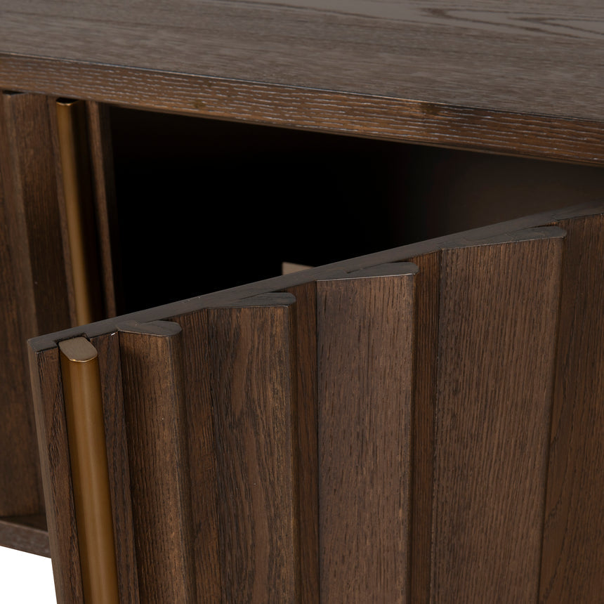 2m TV Entertainment Unit | Caramel Oak | Myka Home - View 7