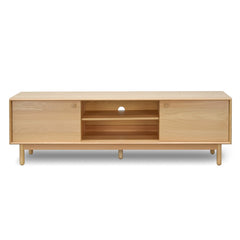 1.8m TV Entertainment  Unit | Natural | Myka Home