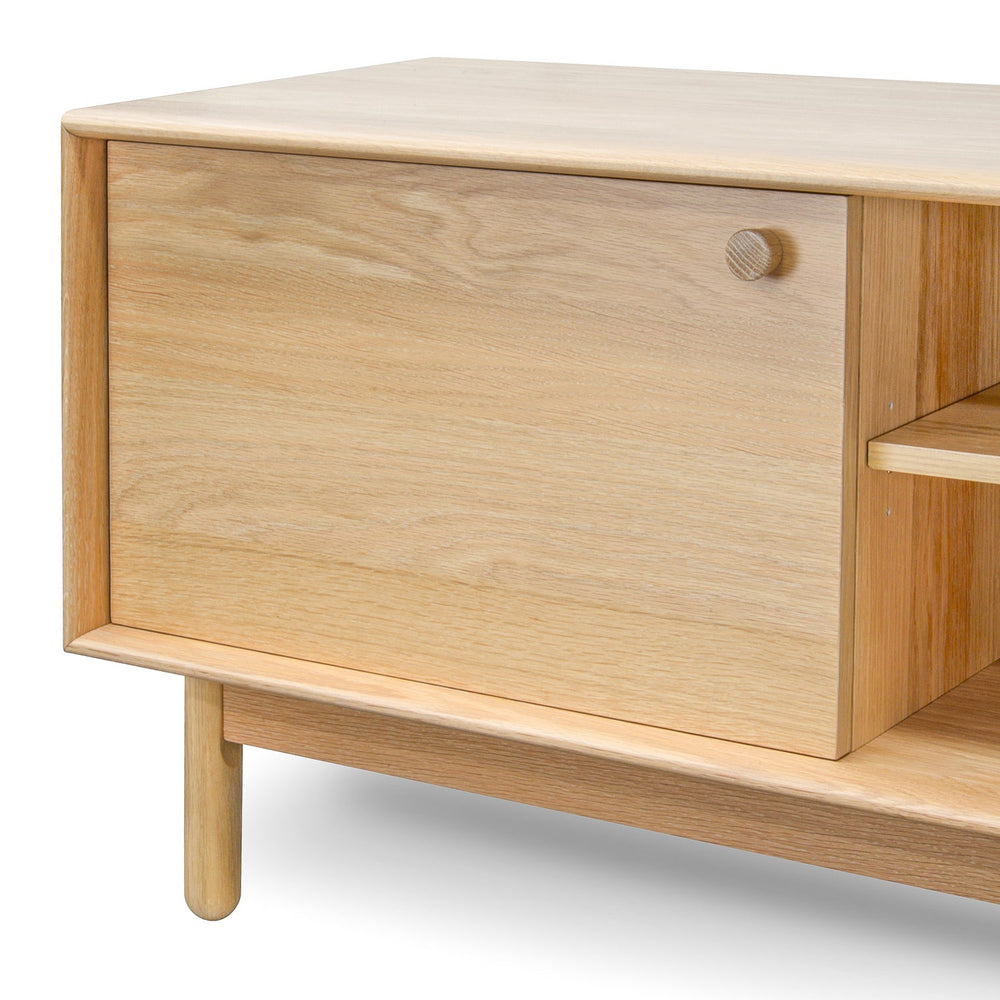 1.8m TV Entertainment  Unit | Natural | Myka Home - View 4