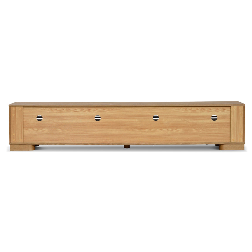 2.3m TV Entertainment Unit | Natural | Myka Home - View 5