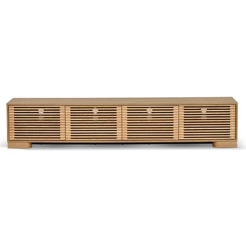 2.3m TV Entertainment Unit | Natural | Myka Home - View 2