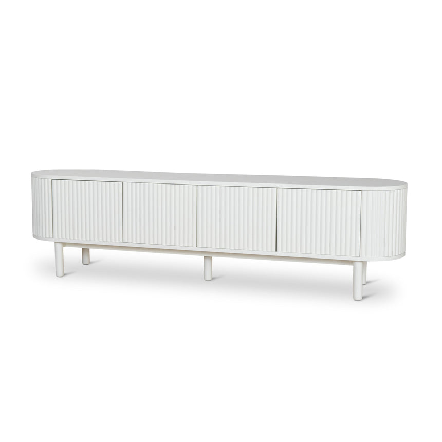 CTV8987-KD 2m TV Entertainment Unit - Warm White Oak
