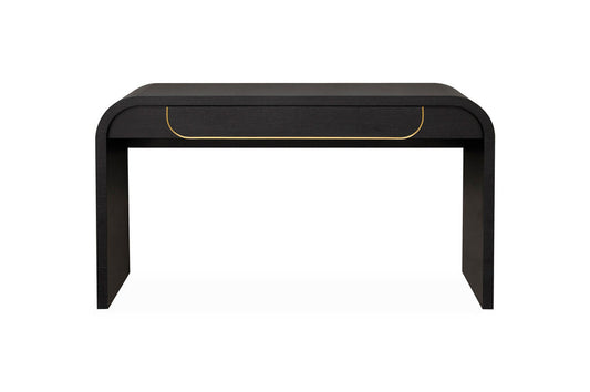 Ex Display - CDT6318-VA 1.4m Console Table - Textured Espresso Black
