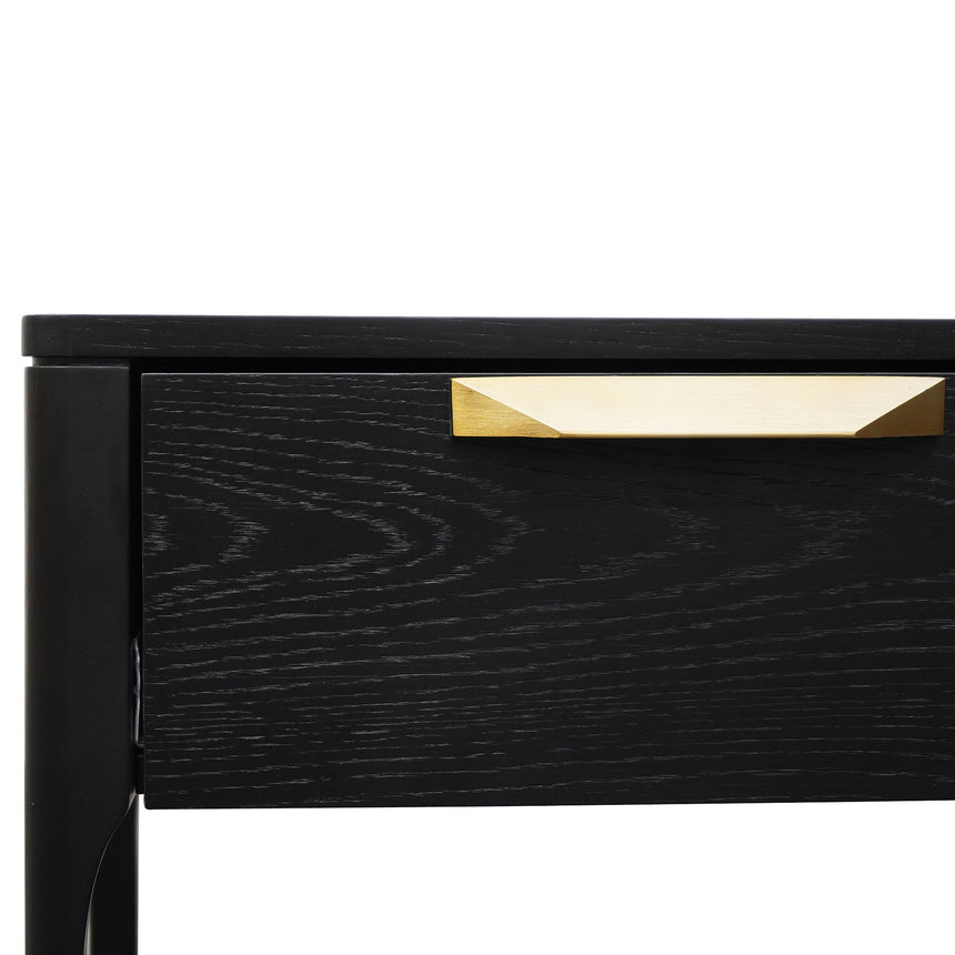 Bedside Table | Black Veneer | Myka Home - View 4