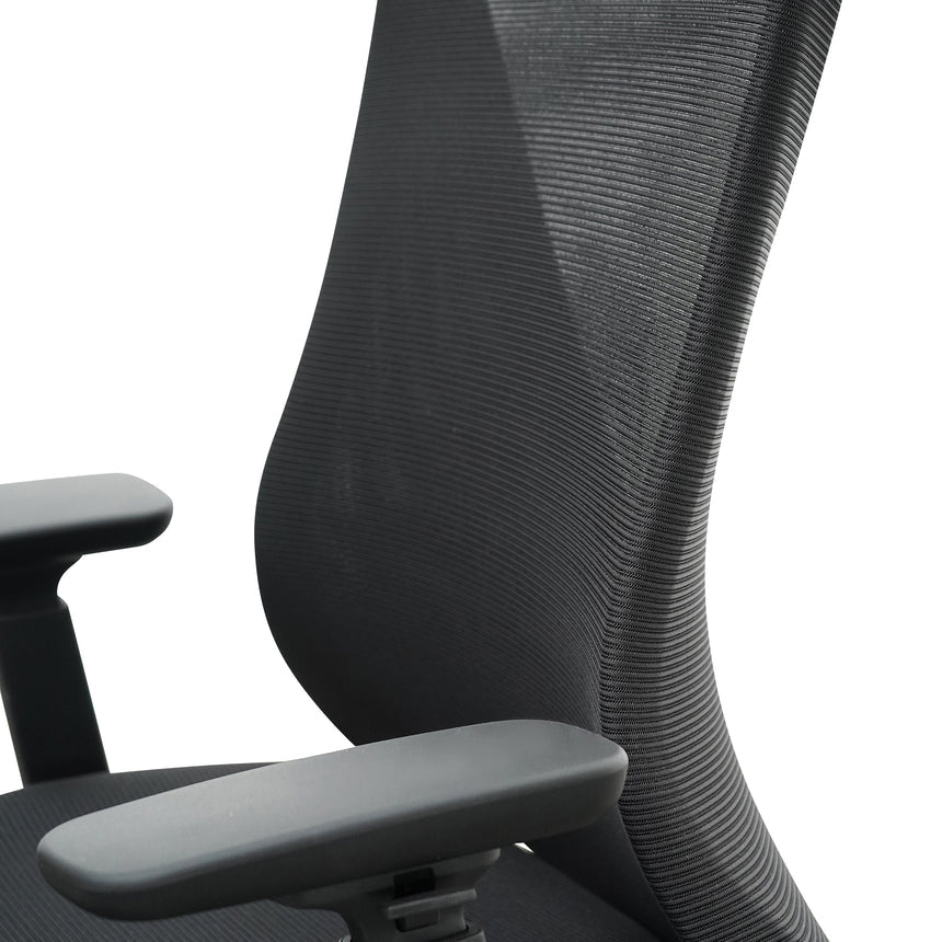 Office Chair | Black | Myka Home - View 9