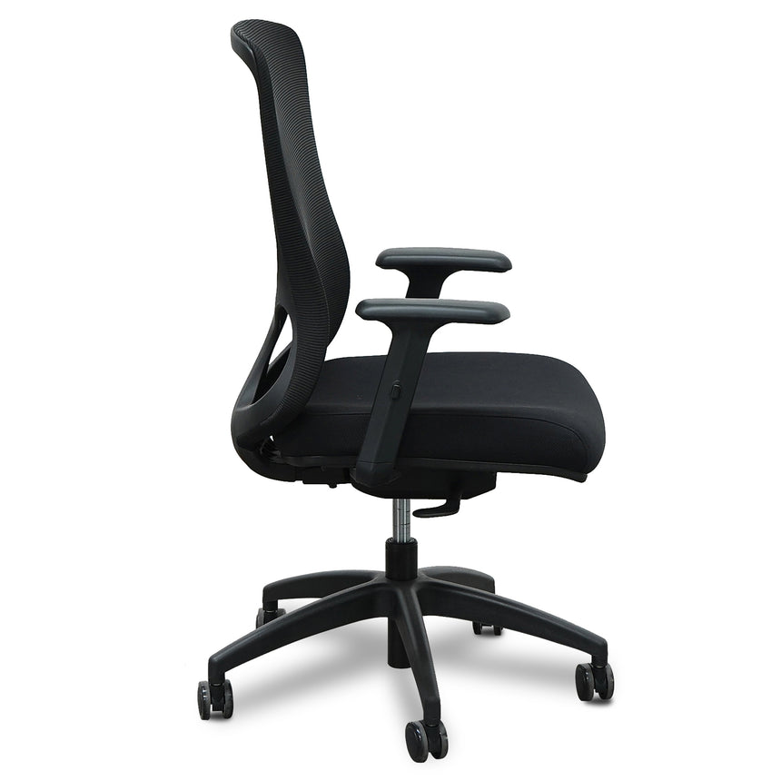 Mesh Office Chair | Black | Myka Home - View 2