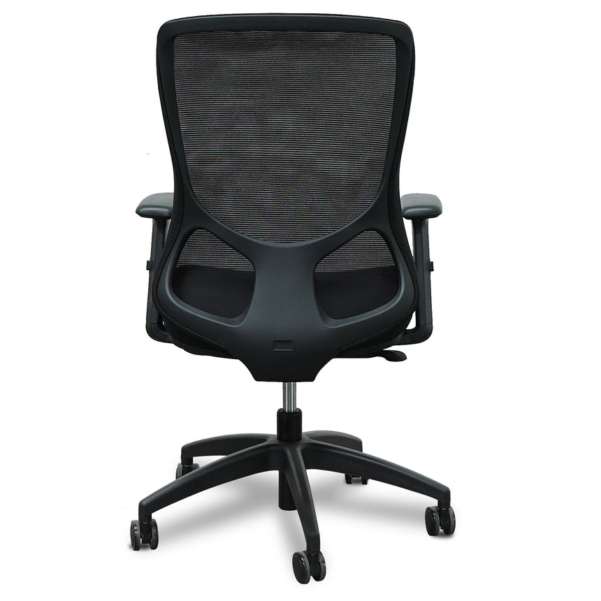 Mesh Office Chair | Black | Myka Home - View 5