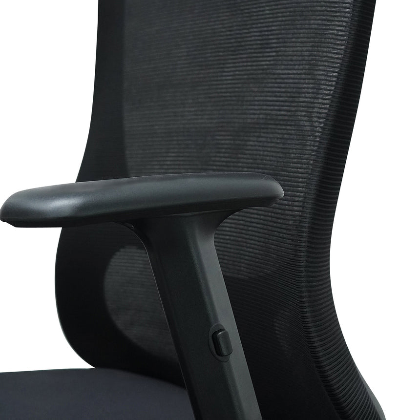 Mesh Office Chair | Black | Myka Home - View 7