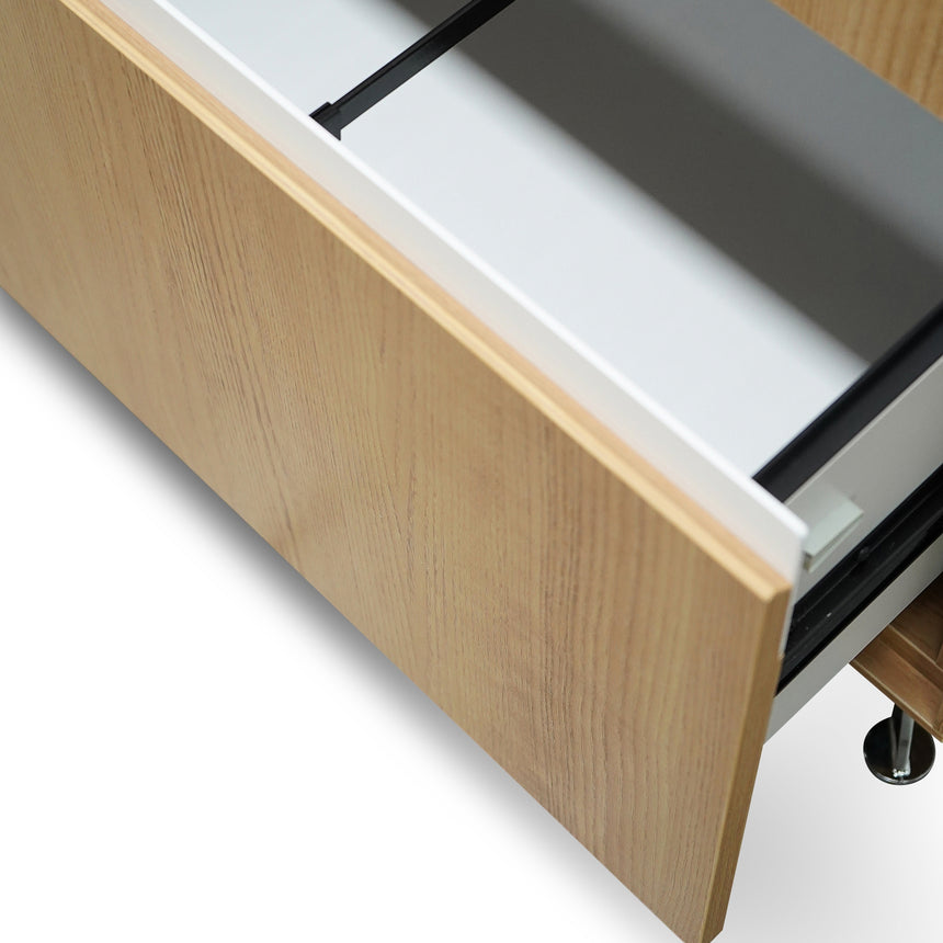2 Drawer Lateral Filing Cabinet | Natural | Myka Home - View 10