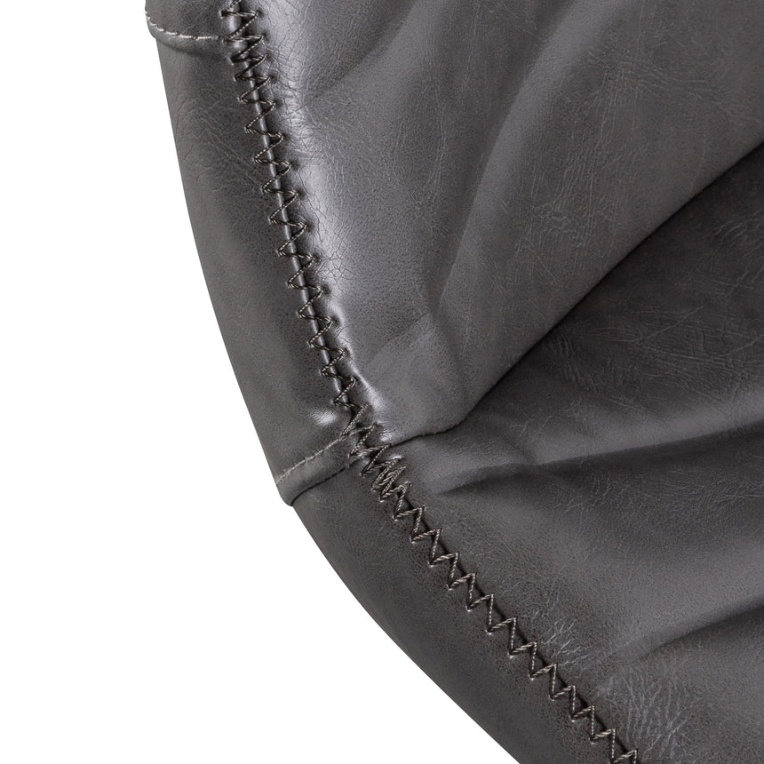 Office Chair | Charcoal | Myka Home - View 8