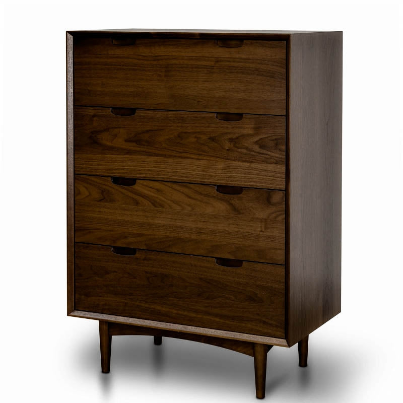 4 Drawer Chest - Walnut