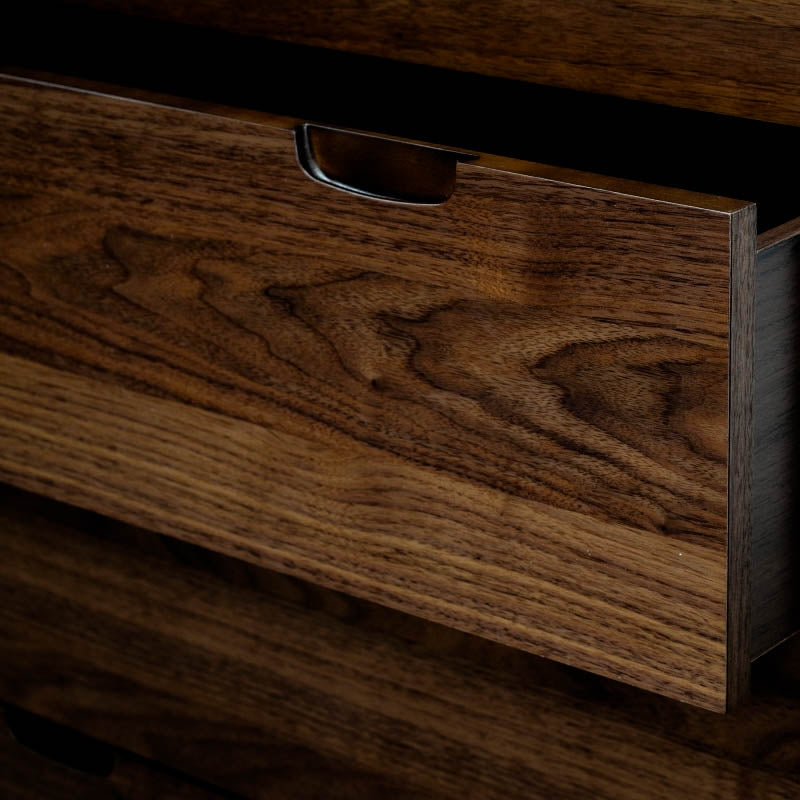 4 Drawer Chest - Walnut - View 5