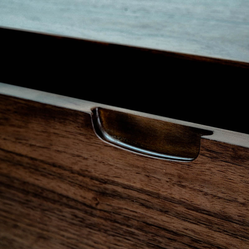 4 Drawer Chest - Walnut - View 6