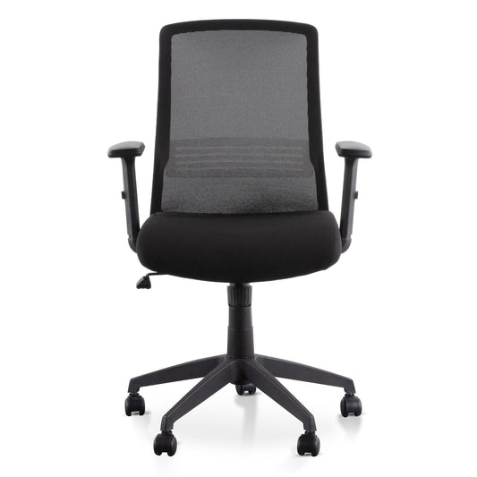 Mesh Office Chair | Full Black | Myka Home