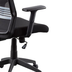Mesh Office Chair | Full Black | Myka Home
