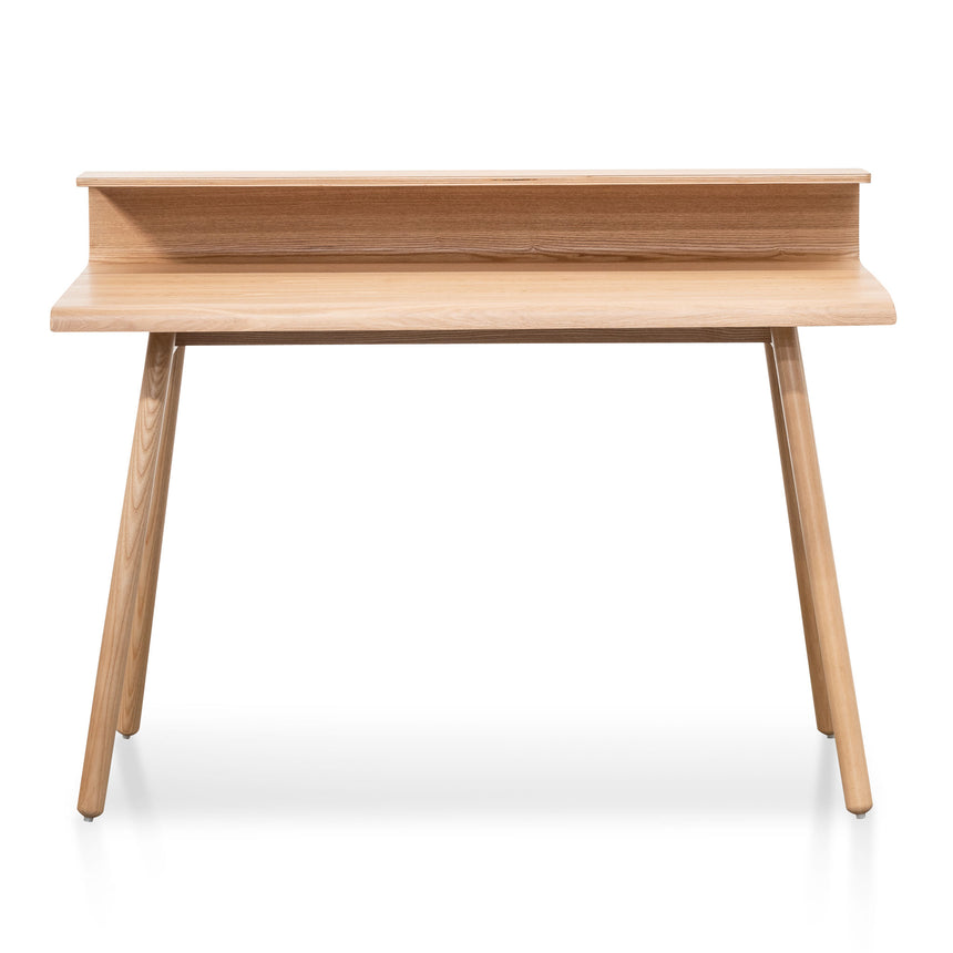 Wooden Home Office Desk | Natural | Myka Home - View 2