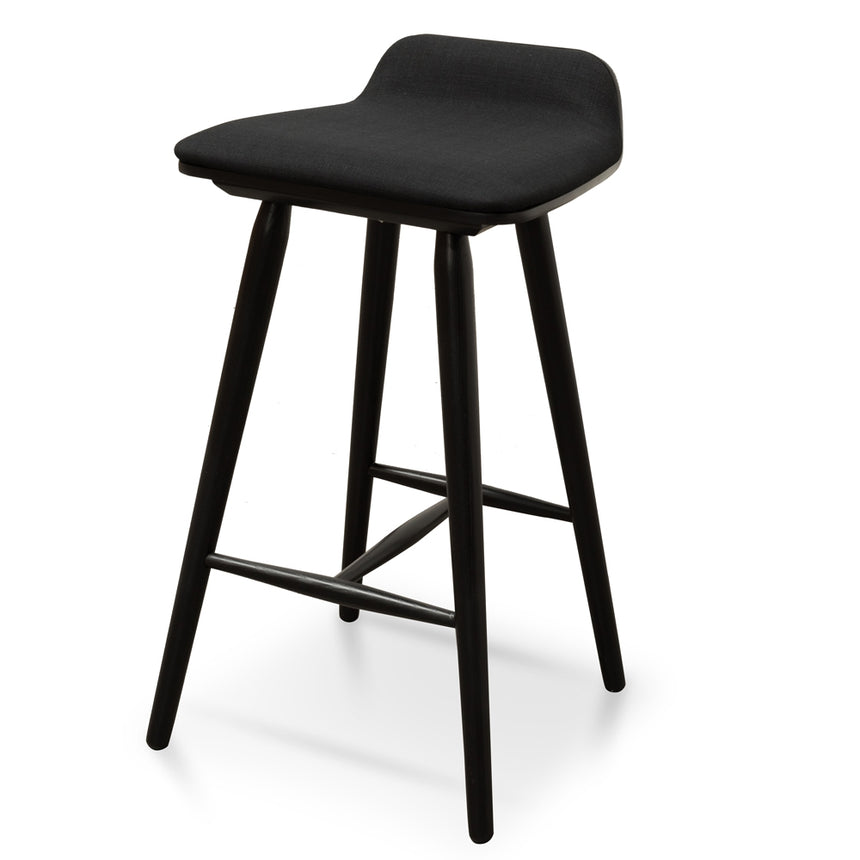 65cm Bar Stool - Black - View 2